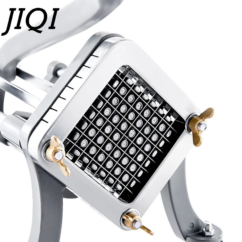 JIQI Potato chips making machine chips potato food French Fry Cutter Manual Kitchen Carrot Cucumber slice cutting machine 2