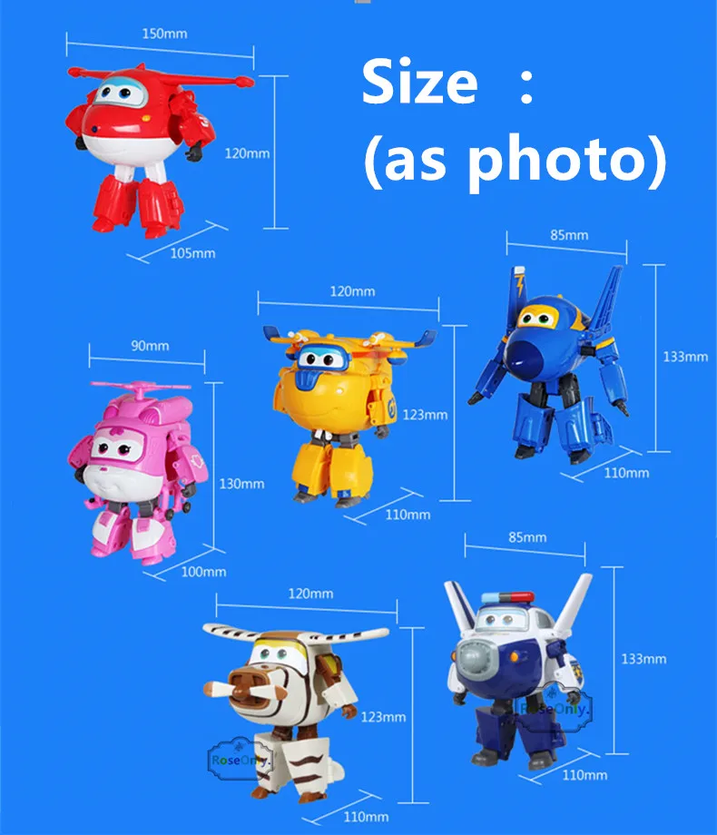 names of super wings planes