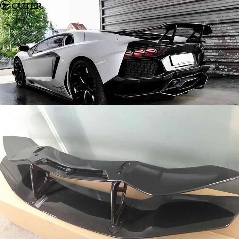 LP700 искусственное углеродное волокно для Lamborghini автомобиля DMC стиль 2015|spoiler wing|rear