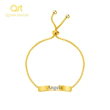 Пользовательские персонализированные имя браслет талисманы ручной работы для женщин и детей ювелирные изделия выгравированы написание подписи любовь сообщение подарок