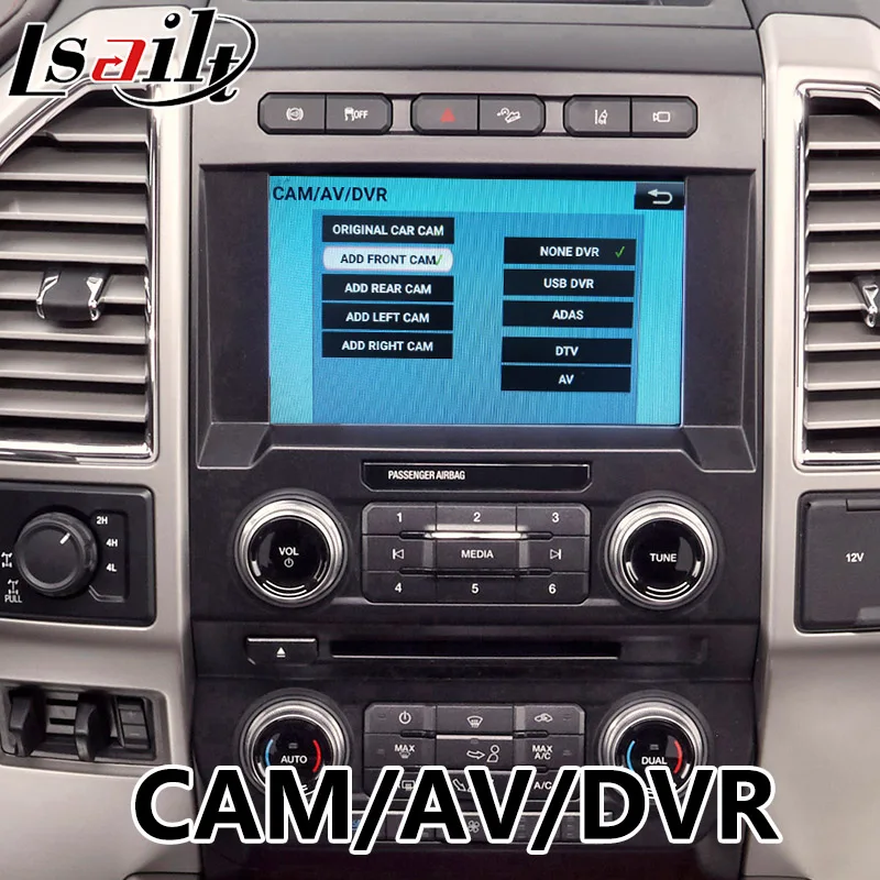 Lsailt Android автомобильный видео Интерфейс GPS навигационная коробка для Ford F 150 F250 350 450