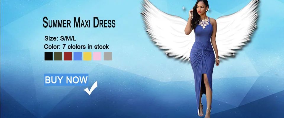 summer maxi party dress 60658