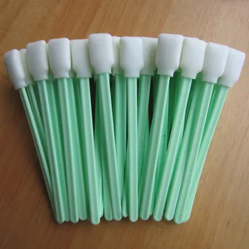 

100 pcs , Square Rectangle Foam Cleaning Swab Sticks for Printer Inkjet Optical Equipment and Automotive Detailing