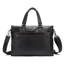 Мужская Повседневная деловая сумка через плечо из натуральной кожи, сумки-мессенджеры, сумка для ноутбука, мужские дорожные сумки