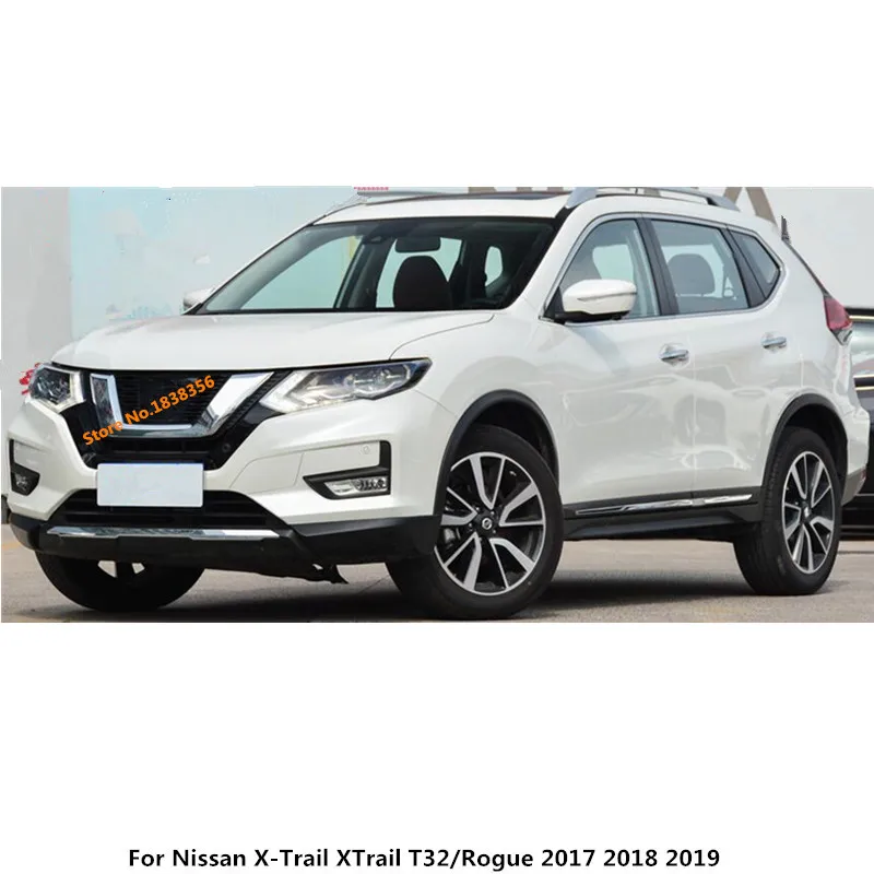 Для Nissan X-Trail XTrail T32/Rogue автомобильный чехол глушитель внешняя Концевая труба из нержавеющей стали выхлопной наконечник хвоста