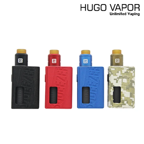 Original Hugo Vapor Squeezer BF Mod Kit Vape HugoVapor Mechanical Squonk Mod NF RDA Atomizer fit 18650/20700 Battery E Cigarette Original Hugo Vapor Squeezer BF Mod Kit Vape HugoVapor Mechanical Squonk Mod NF RDA Atomizer fit 18650/20700 Battery E Cigarette