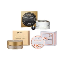 PETITFEE Eye Patch 3pcs ( Black Pearl Gold + Gold Hydrogel + Collagen Co Q10 Hydrogel ) Eye Mask Face Care Anti Wrinkle Moisture PETITFEE Eye Patch 3pcs ( Black Pearl Gold + Gold Hydrogel + Collagen Co Q10 Hydrogel ) Eye Mask Face Care Anti Wrinkle Moisture