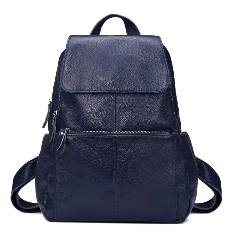 

Women PU Leather Casual Backpack Brief Casual Knapsack Laptop Bag Girl Travel Schoolbag Best Sale-WT