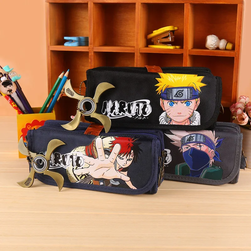 pencil case Japanese pencilcase naruto estuches school pen bag estojo escolar menina box lapices astuccio 3D scuola kawaii tools