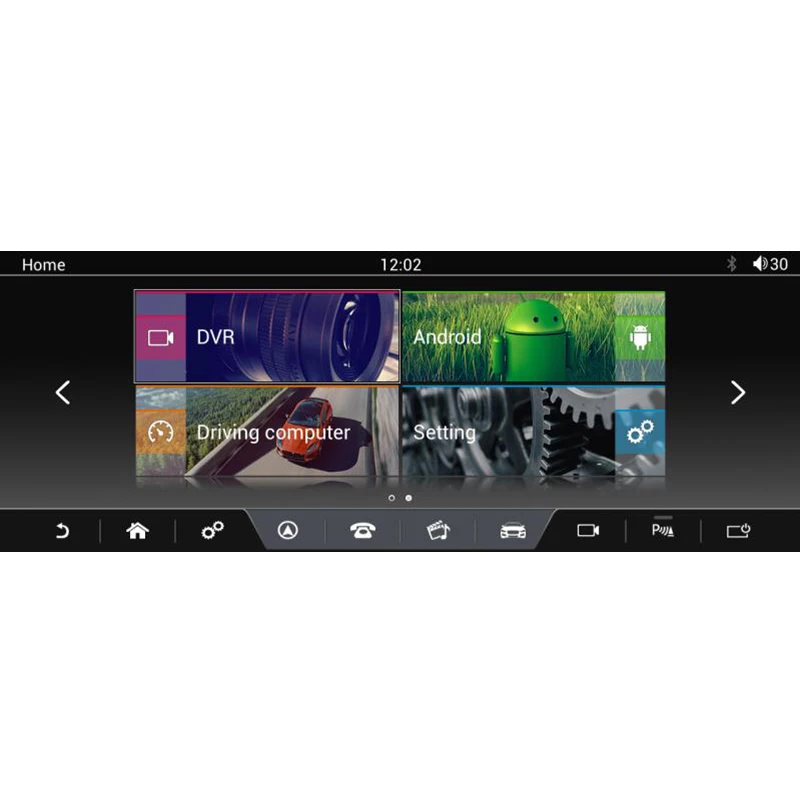 Top NVTECH Multimedia Navigation GPS For RANGE ROVER VOGUE Dashboard Android 7.1 Bluetooth RAM+ROM 2+32GB Player 10.25