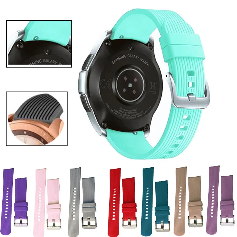 Силиконовый ремешок для Huami Amazfit женский спортивный быстросъемный часов 20 мм Garmin
