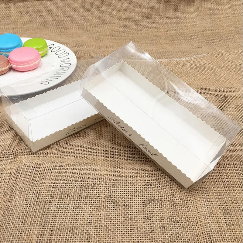 100 шт./лот, прямоугольная прозрачная коробочка из пластика/прозрачная пластиковая упаковочная коробка, упаковочная коробка для торта, образец/подарок/рукоделие, демонстрационные коробки