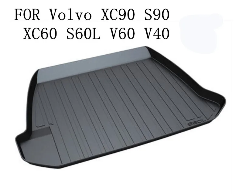 

JINGHANG 5D Rear Trunk Tray Liner Cargo Pad Mats 100% Fit For Volvo XC90 S90 XC60 S60L V60 V40 2011-2019