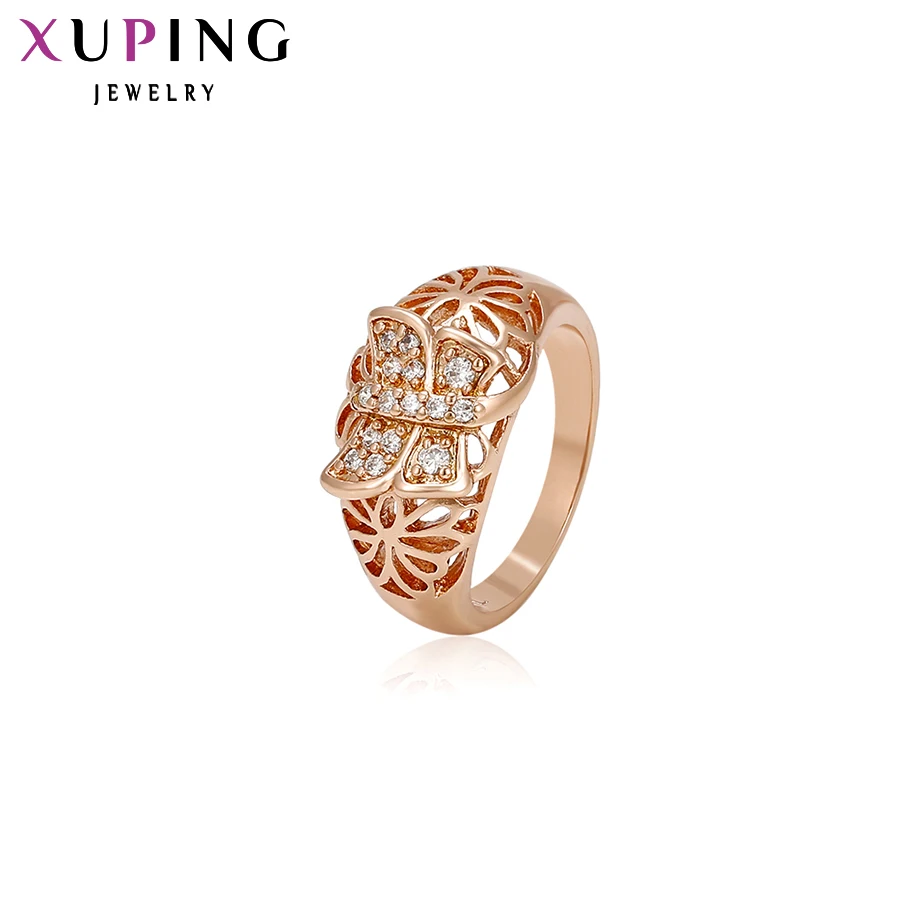 

Xuping Fashion Ring High Quality Luxury Woman Gold Color Plated Perfect Ladies Engagement Valentine's Day S31,3\S25,3- 11418
