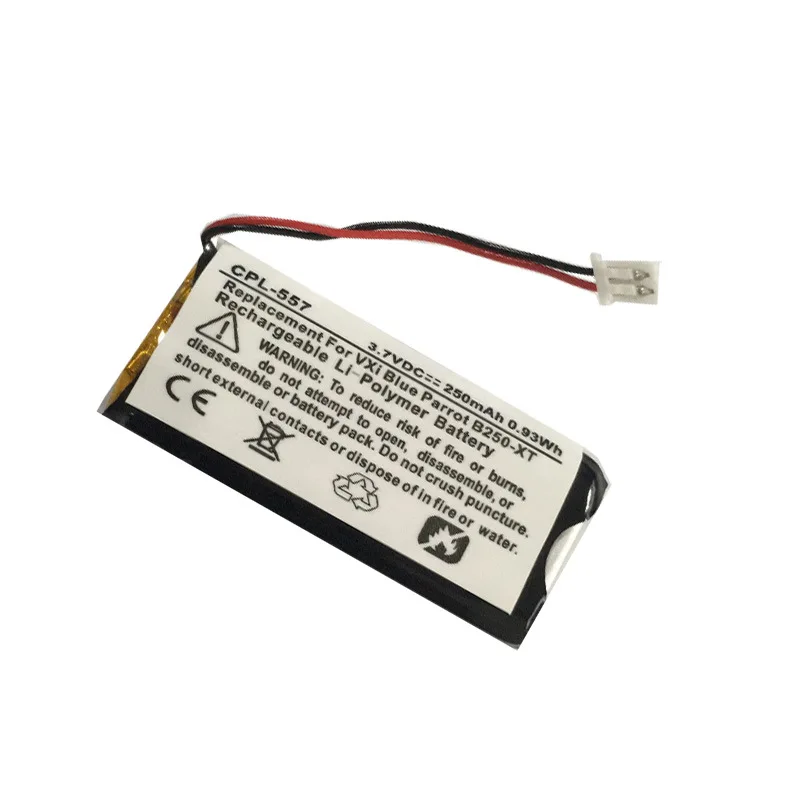 FGHGH 250mAh аккумулятор для VXi BlueParrot B250-XT, B250-XT+ bluetooth-гарнитура