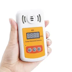 601 цифровой детектор угарного газа CO метр анализатор тестер с звуковой и световой сигнализации