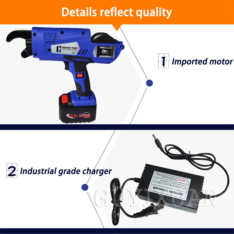 LP790/lpd90 автоматическая машина для завязывания арматуры ярусная машина для завязывания проволоки Беспроводная перезаряжаемая литиевая батарея электрическая