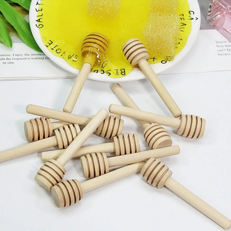 

Happy Monkey Slime Supplies Toy Wooden DIY Stir Bar Accessories For Honeycomb Fluffy Clear Slime