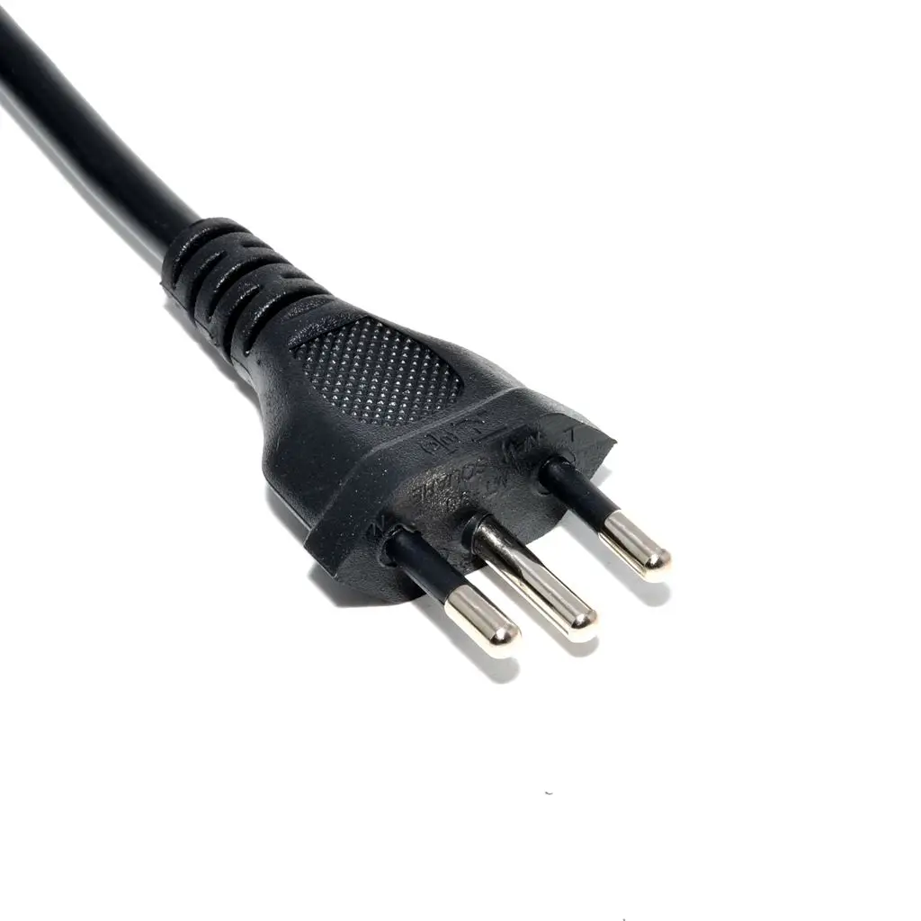 Бразильские силовые кабели с вилкой NBR14136 шнур питания переменного тока IEC320 C13