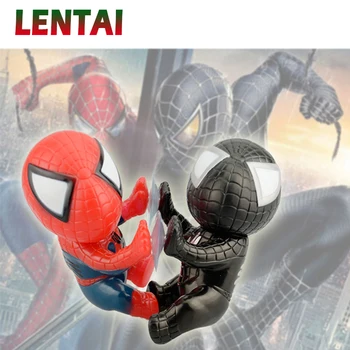 

LENTAI For Honda civic 2006-2011 2017 accord 2003-2007 fit Cadillac Seat leon ibiza 1PC Auto Car 3D Stickers Spiderman Styling