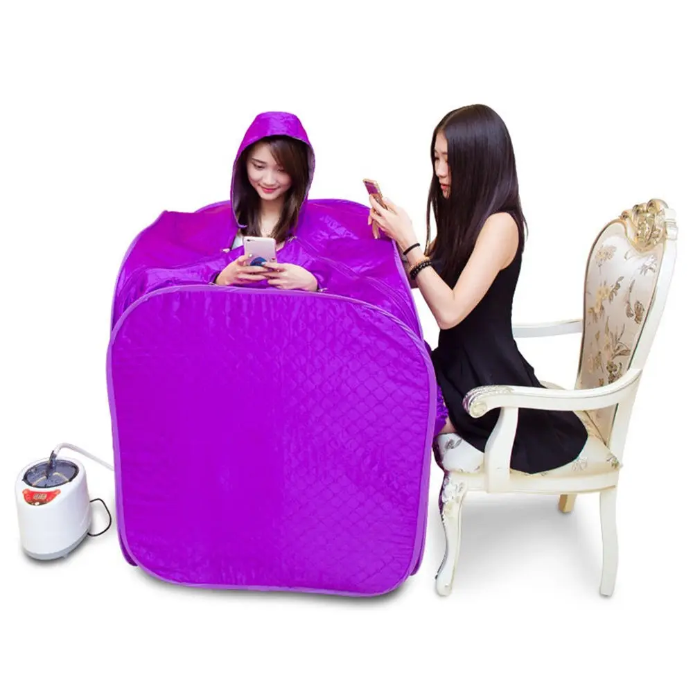 

STEAM SAUNA ROOM BATH Steam Life Cabin Portable Sauna Therapy Detox Lose Weight Detox Machine Folding Chair Shower Room Cabin
