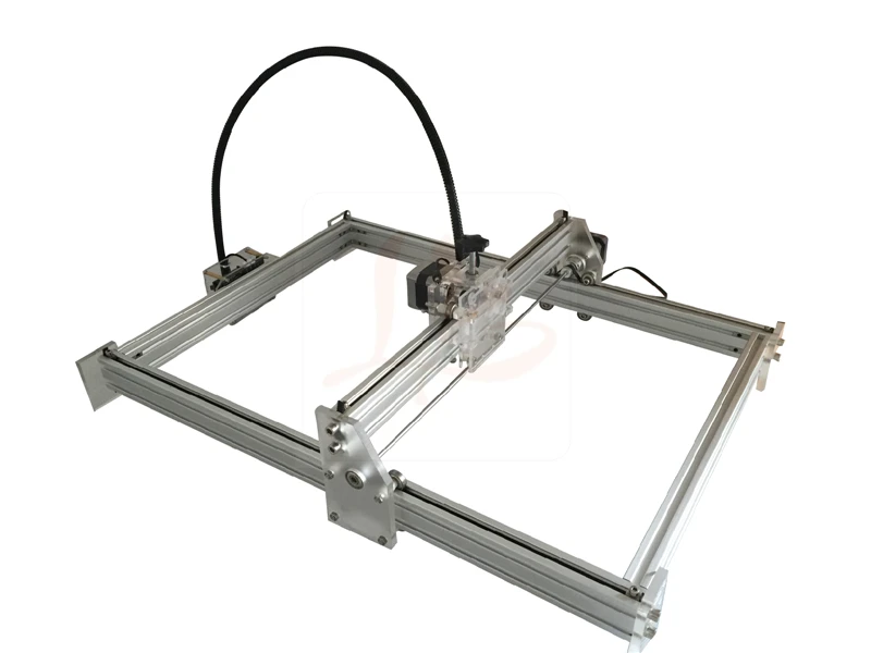 No tax ship to Russia 10w mini metal carving cnc router machine laser engraving 35*50cm | Инструменты