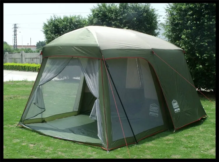 5-8 человек большая семейная палатка кемпинговая палатка Солнцезащитная Пляжная палатка gazebo 1 комната 1 зал для рекламы/выставки туристическая палатка