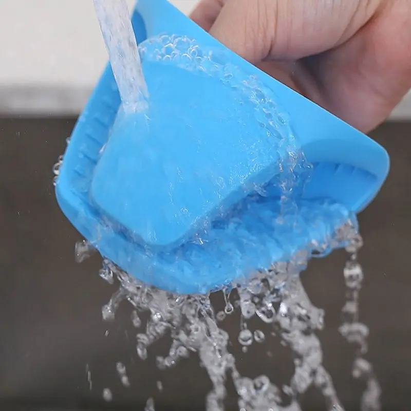 OOTDTY Silicone Kitchen Organizer Insulated Heat Pot Clips Microwave Oven Gloves Hot Plate Clip Anti-scald Thicken OOTDTY Silicone Kitchen Organizer Insulated Heat Pot Clips Microwave Oven Gloves Hot Plate Clip Anti-scald Thicken