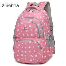 ZHIERNA school backpack for teenage girls children school bags kids baby bags orthopedic backpack Laptop Travel Bags for Teenage