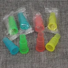 500 шт Арабская Горловина для кальяна наконечники водопровод шланг мундштук пластиковая курительная труба капельного наконечника индивидуальная упаковка