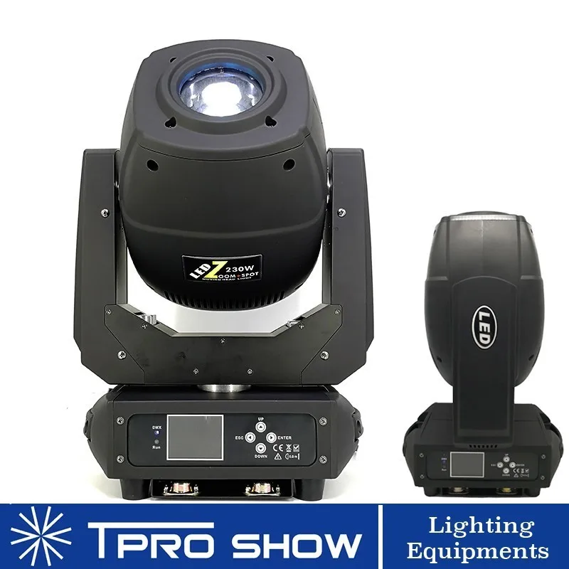 

Moving Head 230W LED Beam Light Movinghead Spot Prism Zoom Disco Light for Stage Club Dmx512 Sound Control Lyre DJ Equipment 7R