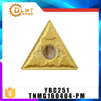 

10PCS/SET YBC251 TNMG160404-PM Carbide Insert Turning Tool Lathe Cutter Tool CNC Lathe turning tool
