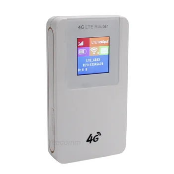 

Free Shipping! CAT4 150Mbps Unlocked Portable 3G 4G LTE WIFI hotspot router with sim card slot power bank