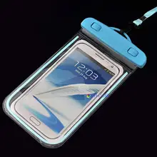 Luminous Glow Waterproof Underwater Pouch Bag Pack Dry Case Cover For Cell Phone
