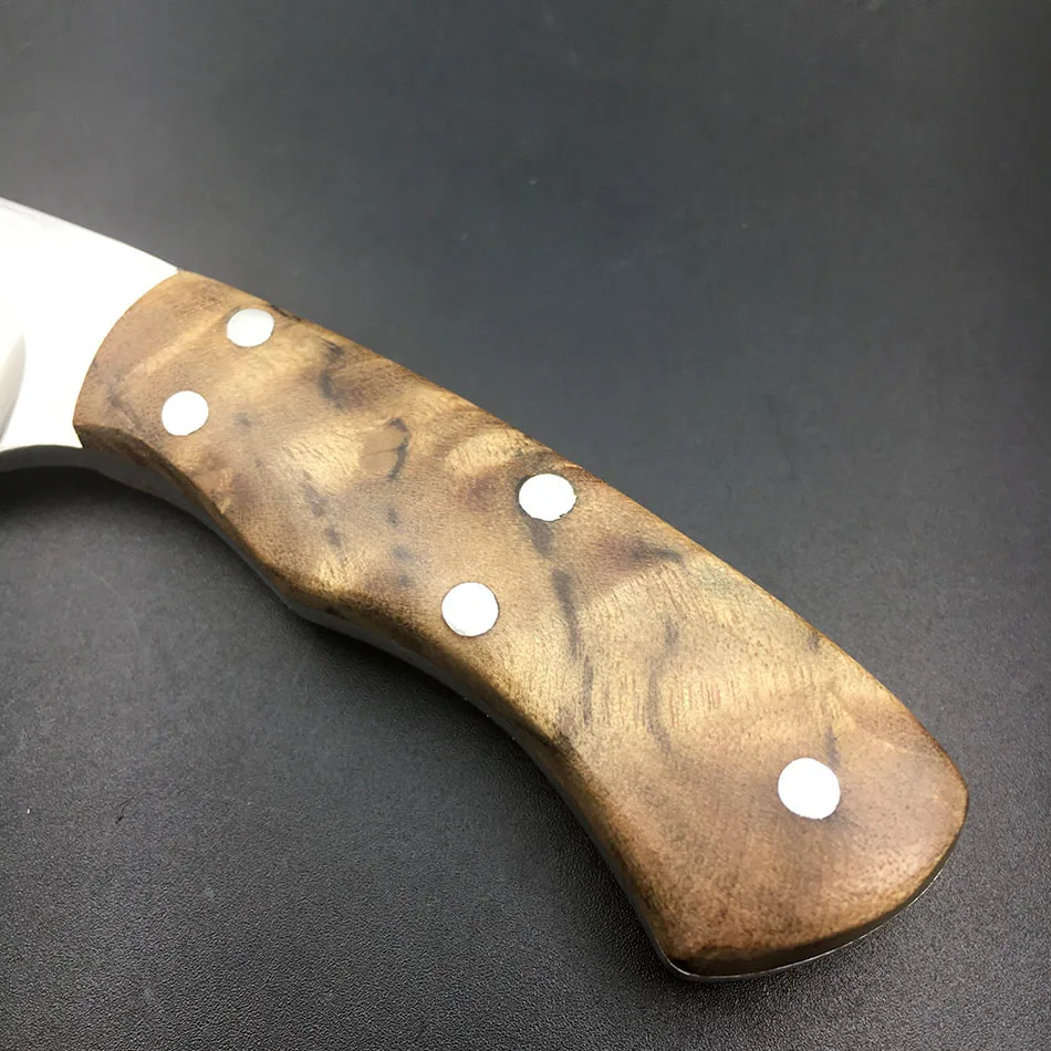 Swayboo высокое качество охотничьи ножи с деревянной ручкой для кемпинга выживания тактический фиксированный нож охотничий прямой нож мини EDC инструмент