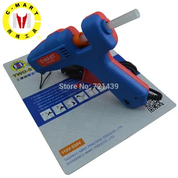 

C-MART tools40~80W 110-240V Two step hot melt glue gun Professional Mini Electric Heating Hot Melt Glue Gun Free Shipping C0019
