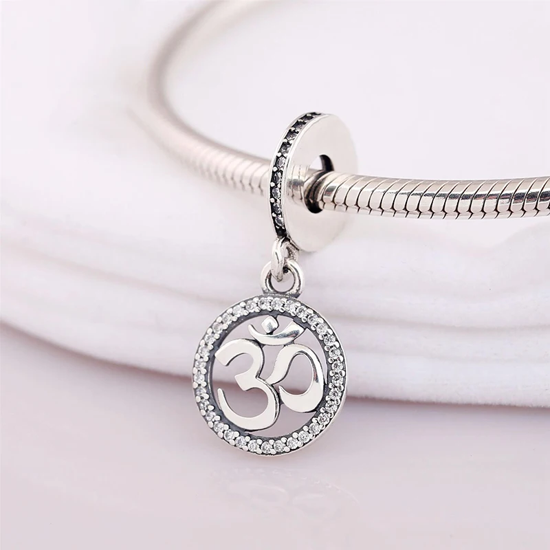 

2019 Hot Sale Fits Charm Bracelet DIY Women Jewelry Party Gift 925 Sterling Silver Bracelet Circle 30 Pendant Beads