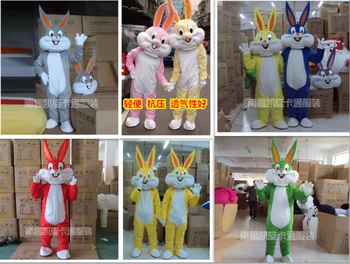 

Easter Bunny Mascot Costumes Rabbit Advertising Investment Exhibition Clothing
