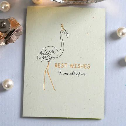 Винтажные Мини-открытки для подарков Упаковка Материал маленькие поздравительные открытки