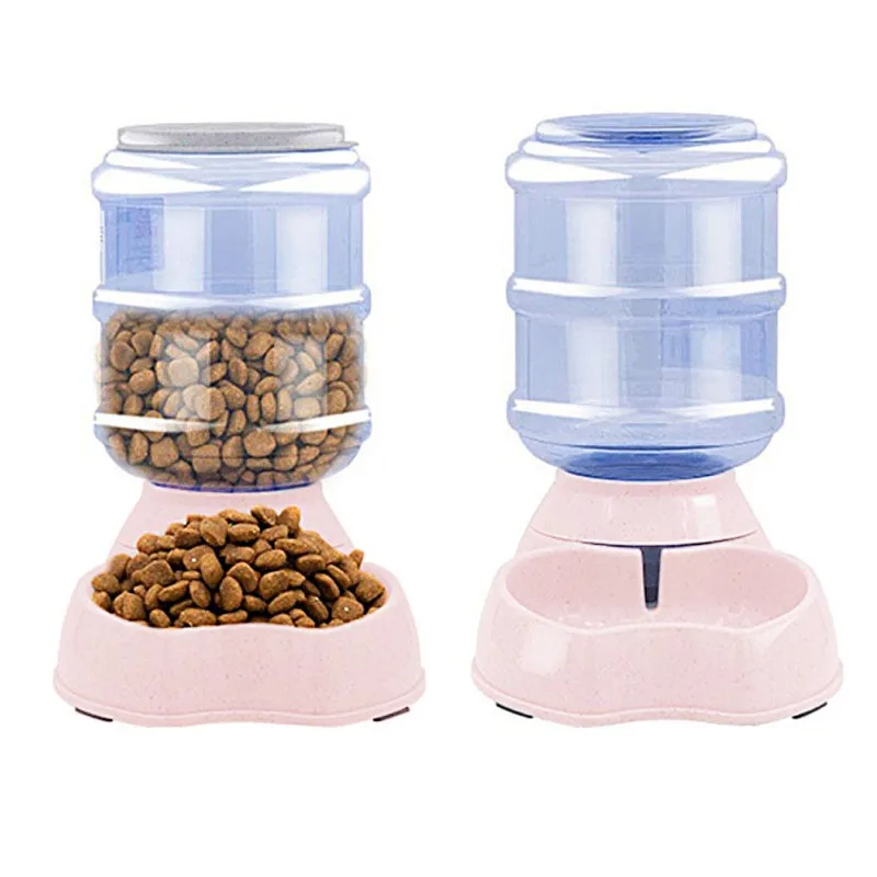 

3.8L Pet Automatic Water Food Feeder dog cat water drinking cat cat feeding large capacity dispenser pet cat bowl dog