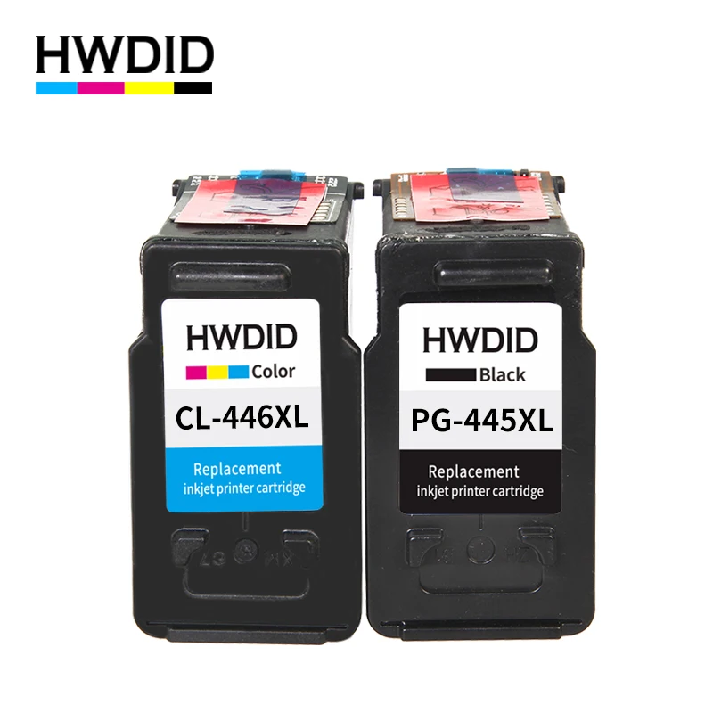 HWDID pg445 cl446 чернильный картридж Замена для Canon pg-445 cl-446 PG 445 для Canon PIXMA MX494 MG 2440 2540 2940 MX494 IP2840