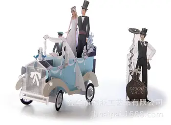 

Manufacturers selling exquisite three-dimensional Creative Wedding Cards wedding invitation invitation postcards can be customiz