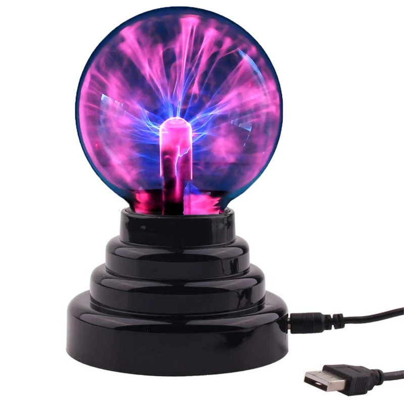 Novelty Lights Plasma ball Night Light projector for kids Magic ball