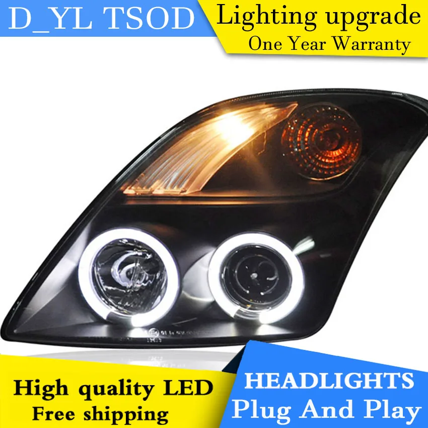 D_YL Car Styling for Suzuki Swift Headlights 2005 2011 Swift LED
