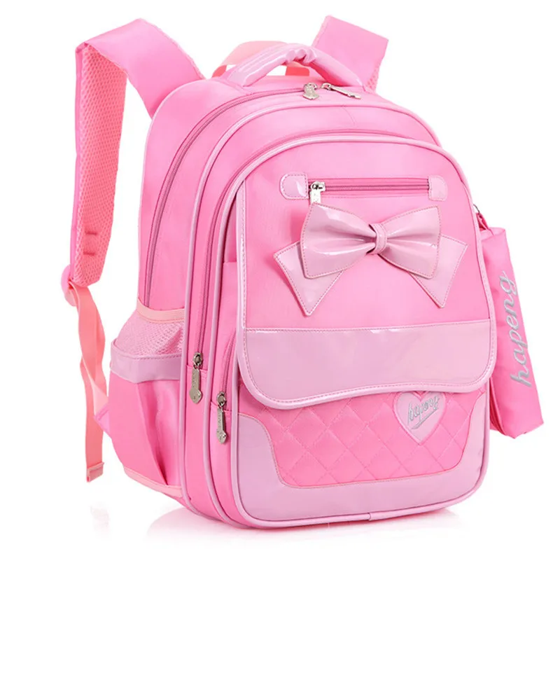Новый детский рюкзак с бантом, школьный рюкзак высокого качества, детский рюкзак, модные школьные сумки для девочек, непромокаемый