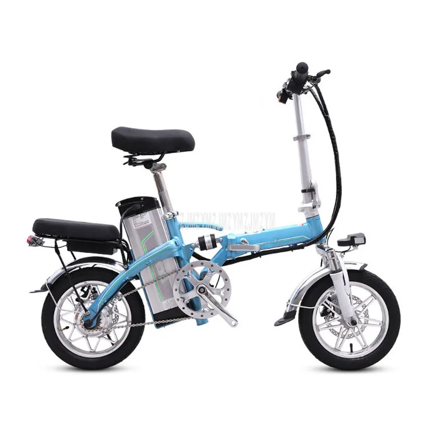 Excellent Mini Bike Folding Electric Bike 14inch Wheel 240W Motor E Bike Electric Bicycle Scooter Two Seat 48V 22.5AH/25AH Lithium Battery 3