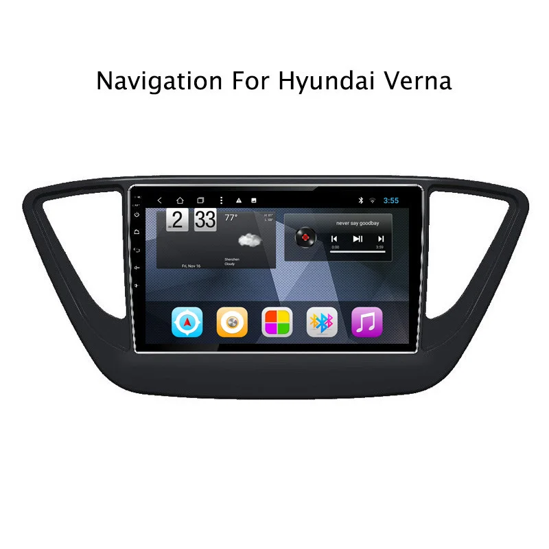 9 &quot2G ram 32G rom Восьмиядерный Android 8 1 автомобильный Радио стерео для hyundai Verna с