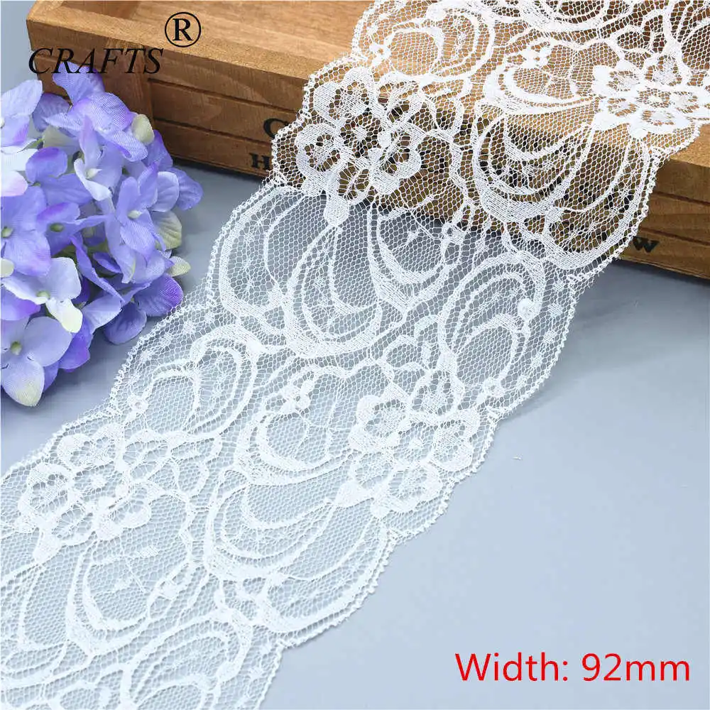 Lace Fabric 5-10 yards White Lace For DIY Crafts