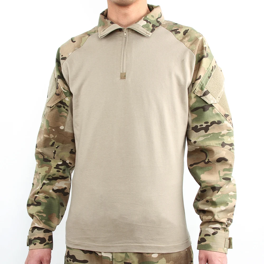 Отличная элитная мужская Военная камуфляжная футболка с длинным рукавом, брендовая армейская тактическая Мужская футболка с длинным рукавом для охоты