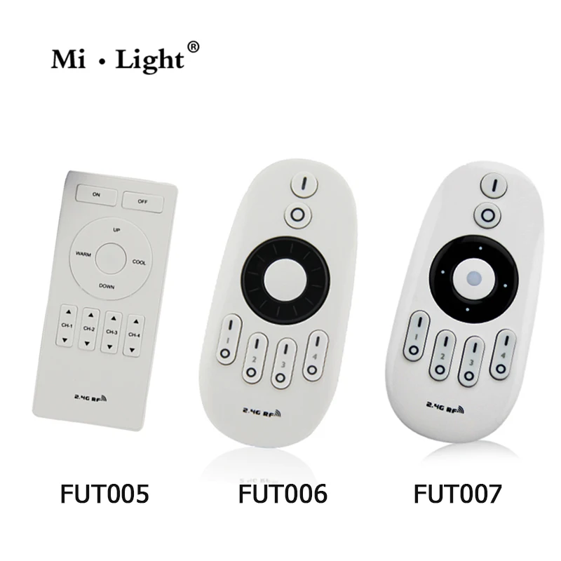 4zone-dimmer-2-4G-RF-led-light-remote-controller-adjust-brightness-group-division-countless-bulbs-controller